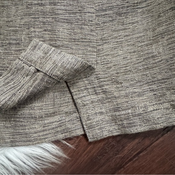 Eileen Fisher Petite 2pc Linen Neutral Skirt Suit Button Up Jacket Set MP - Picture 10 of 14